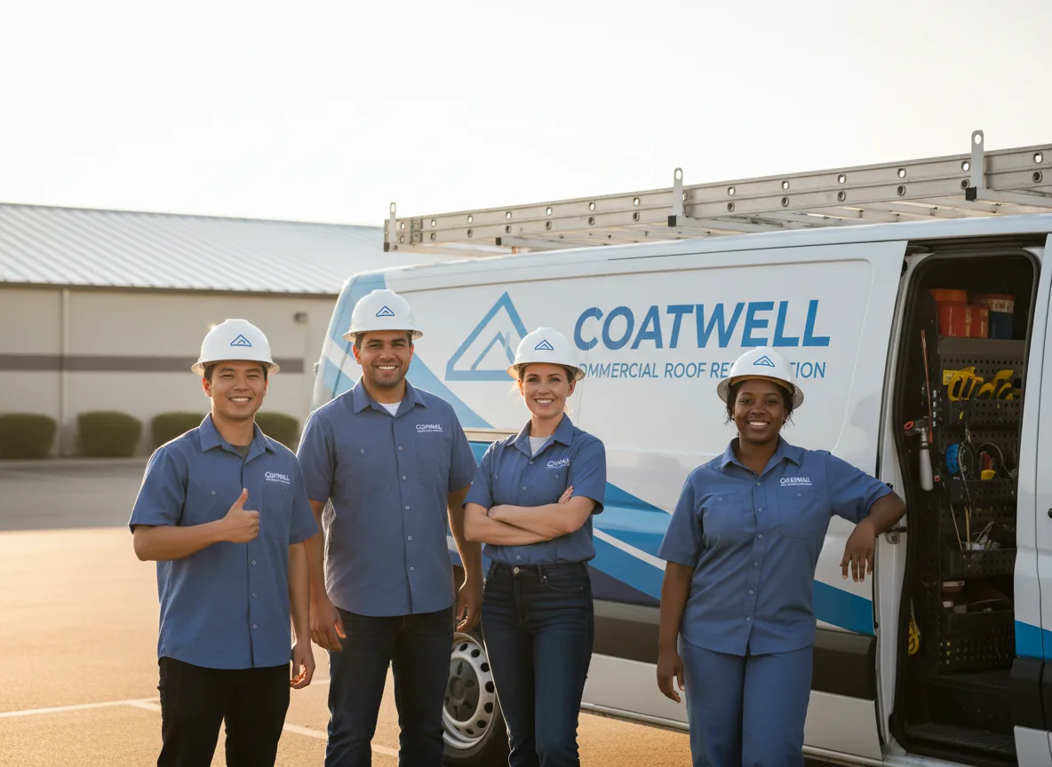 Commercial roof coating company in Proctor, VT
